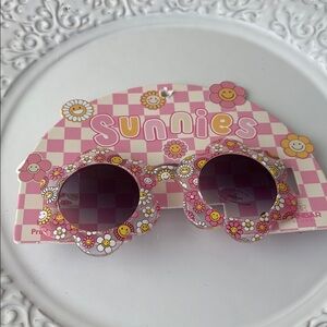 NWOT Pink Flower Sunnies for Kids